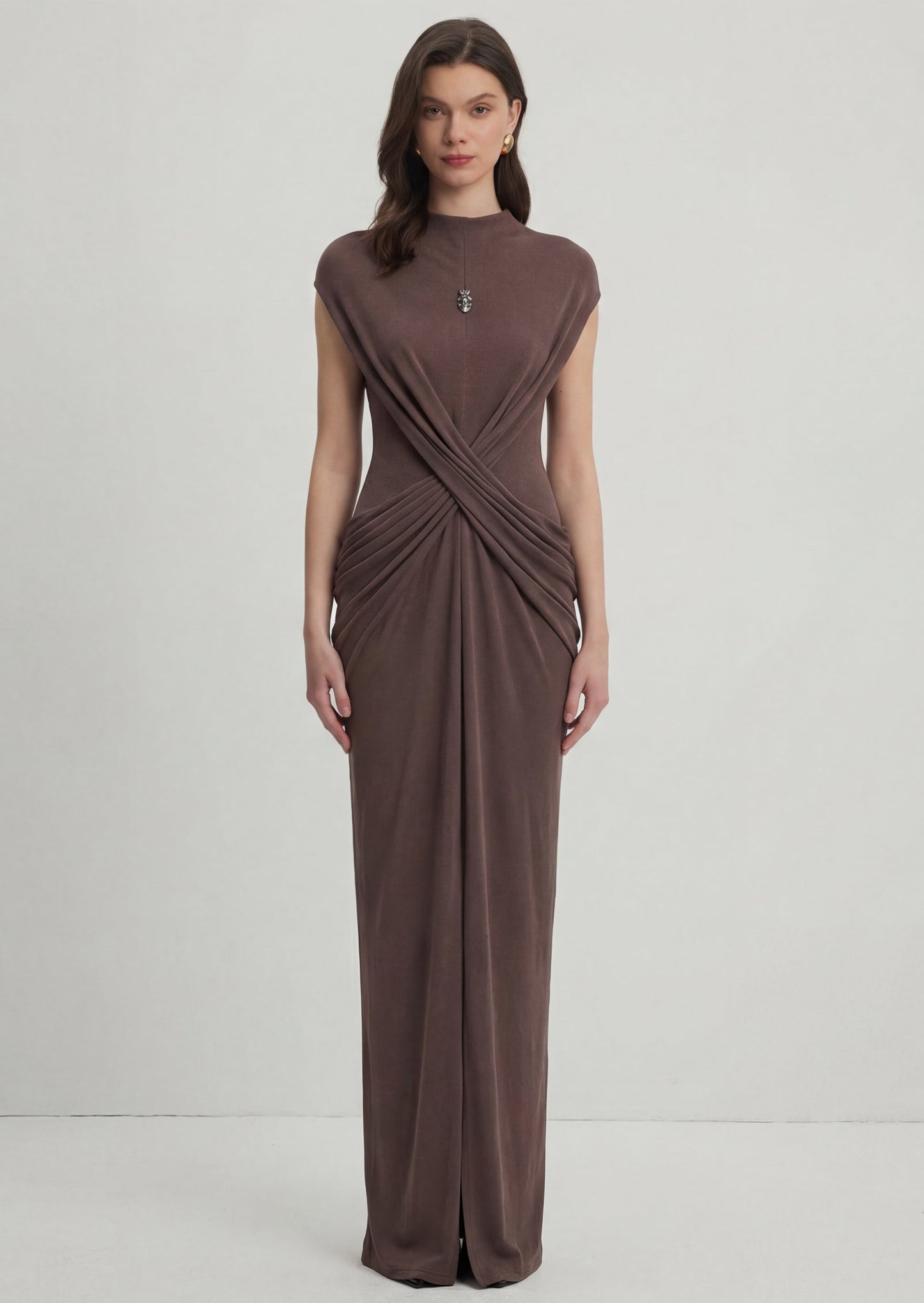 Myla Cross Over Maxi Dress