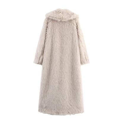 Faux Fur Maxi Coat