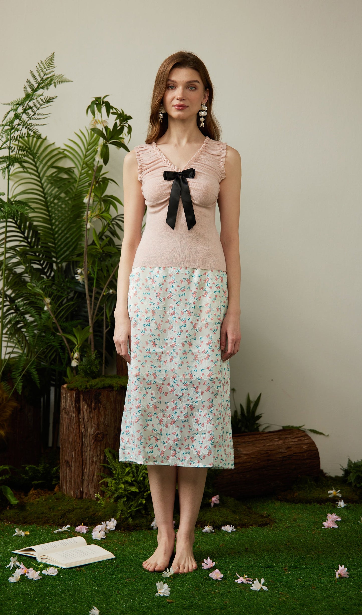 Ruched Blair Tank Top